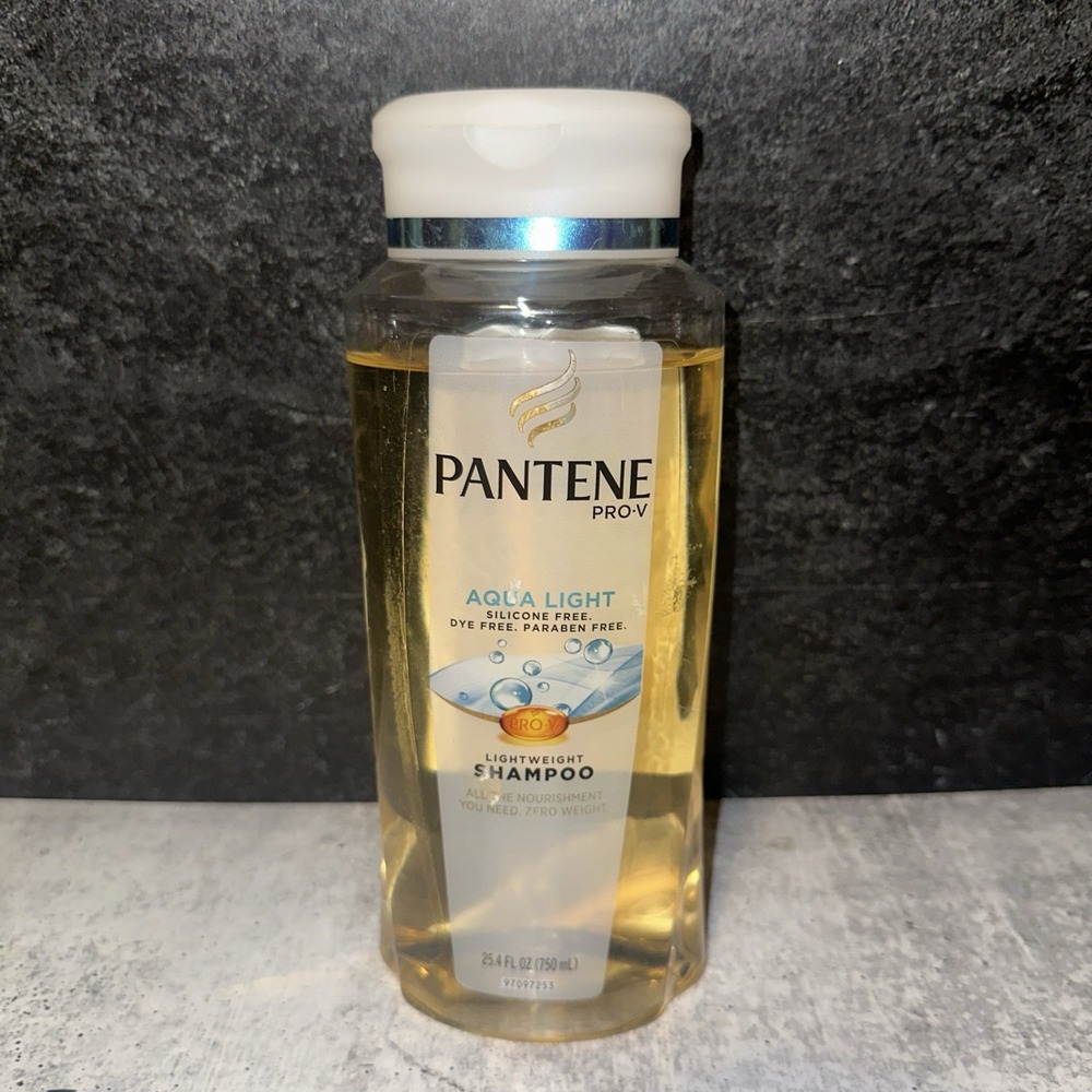 Pantene Aqua Light Weightless Nourishment Clean Rinse Shampoo 21.1 Fl Oz